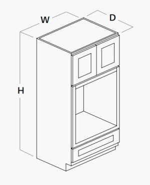 Double Oven Cabinet