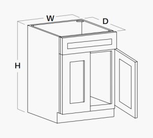 Vanity Sink Base Cabinet