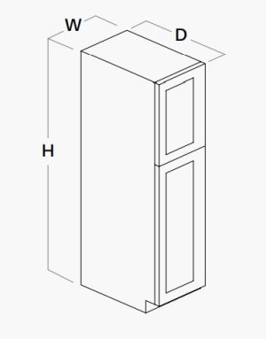 Single Door Pantry Cabinet