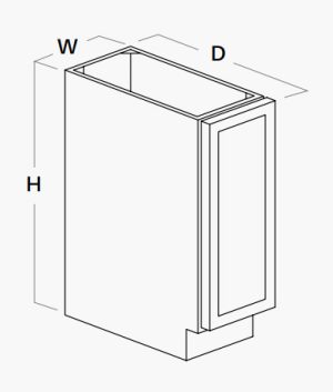 Full Height Door Standard Base Cabinet
