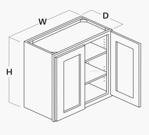 Standard Wall Cabinet - Double Door